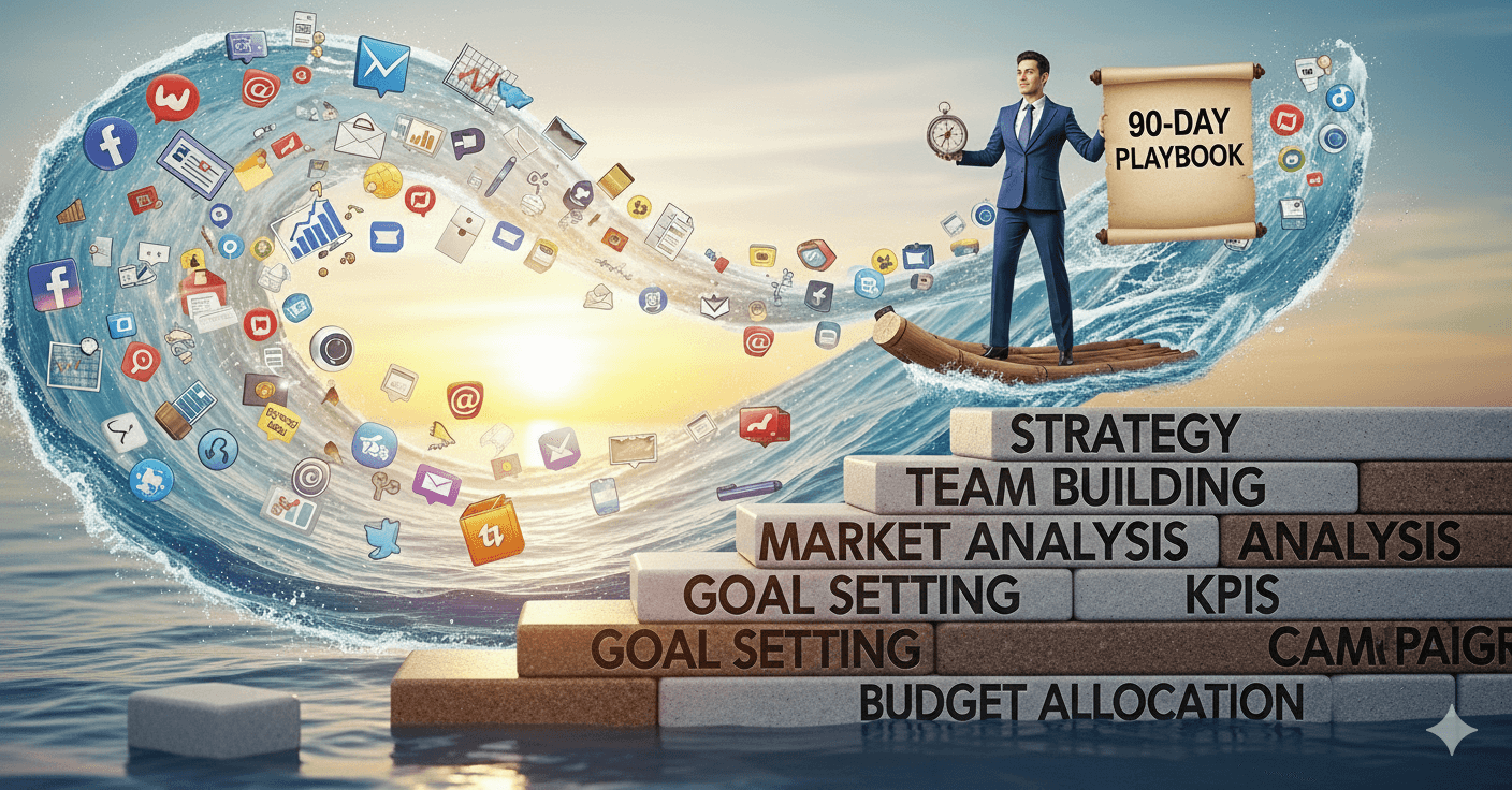 The 90-Day Marketing Playbook: Audits, Alignment, and Actual Wins